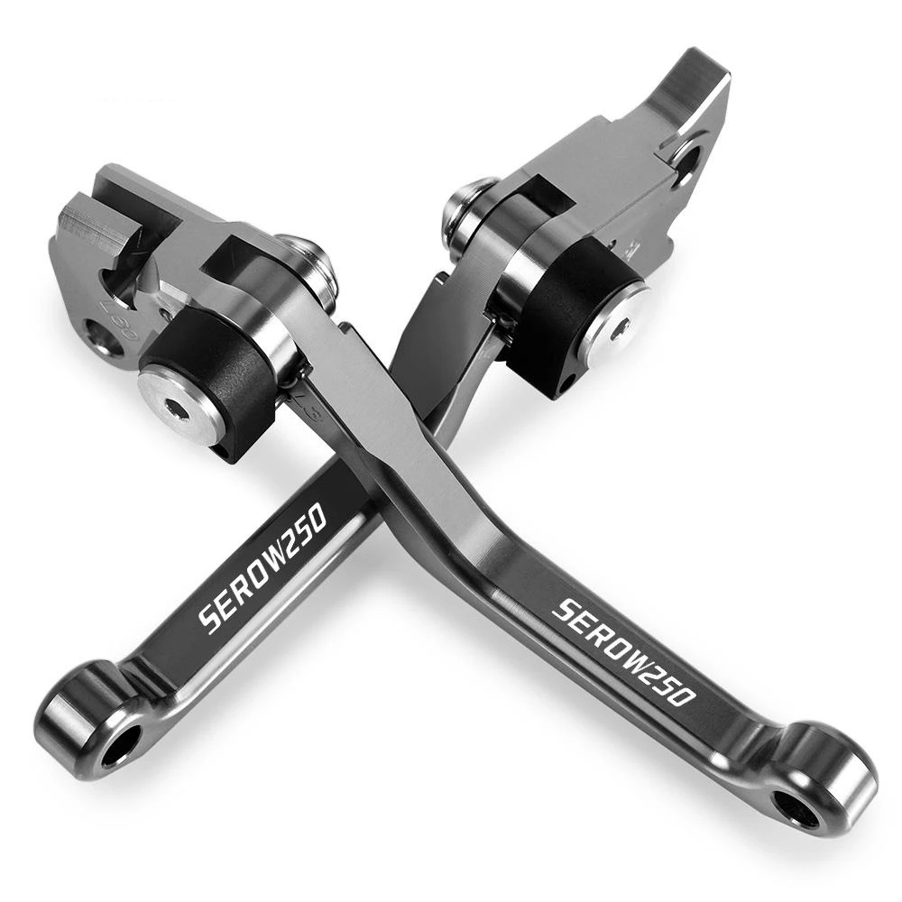 

Для YAMAHA SEROW250 1986-2015 2014 2013 2012 Motorcoss Pit Dirt Bike Pivot Складные тормозные рычаги сцепления Тормозные рычаги SEROW 250