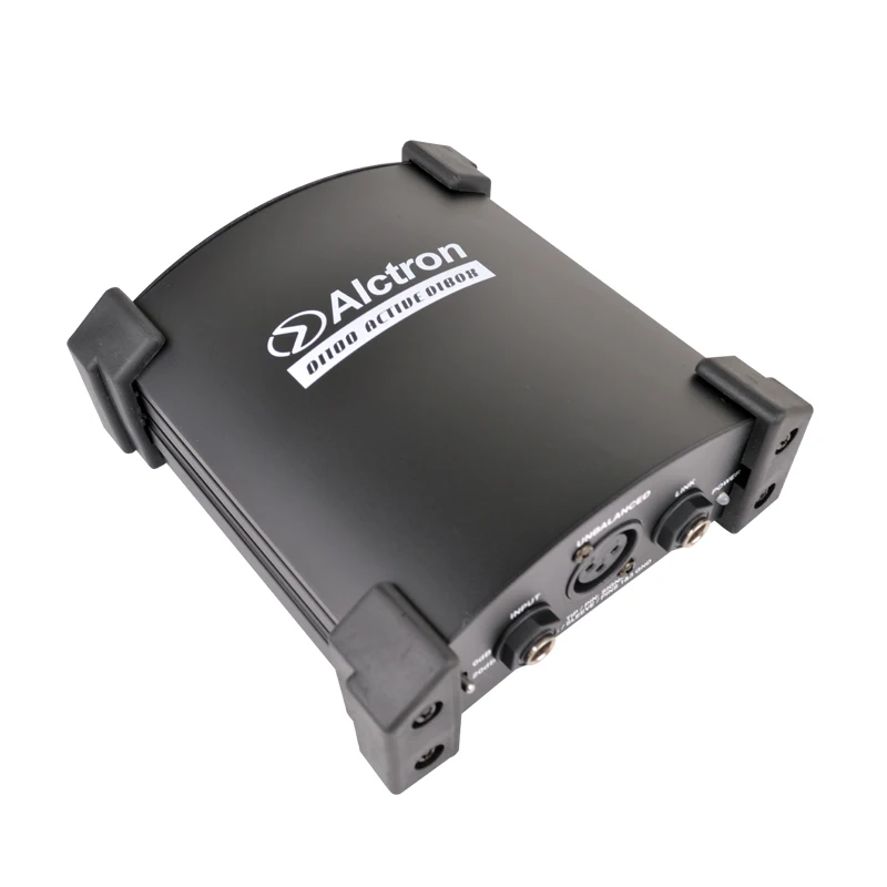 Соединительная коробка Alctron DI100 active box DI и линейный балансир для записи гитары