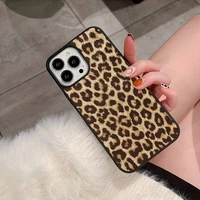fashion leopard pattern phone case for samsung s7 s8 s9 s10 s20 s30 edge plus note 5 7 8 9 10 20 pro silicone trendy shell