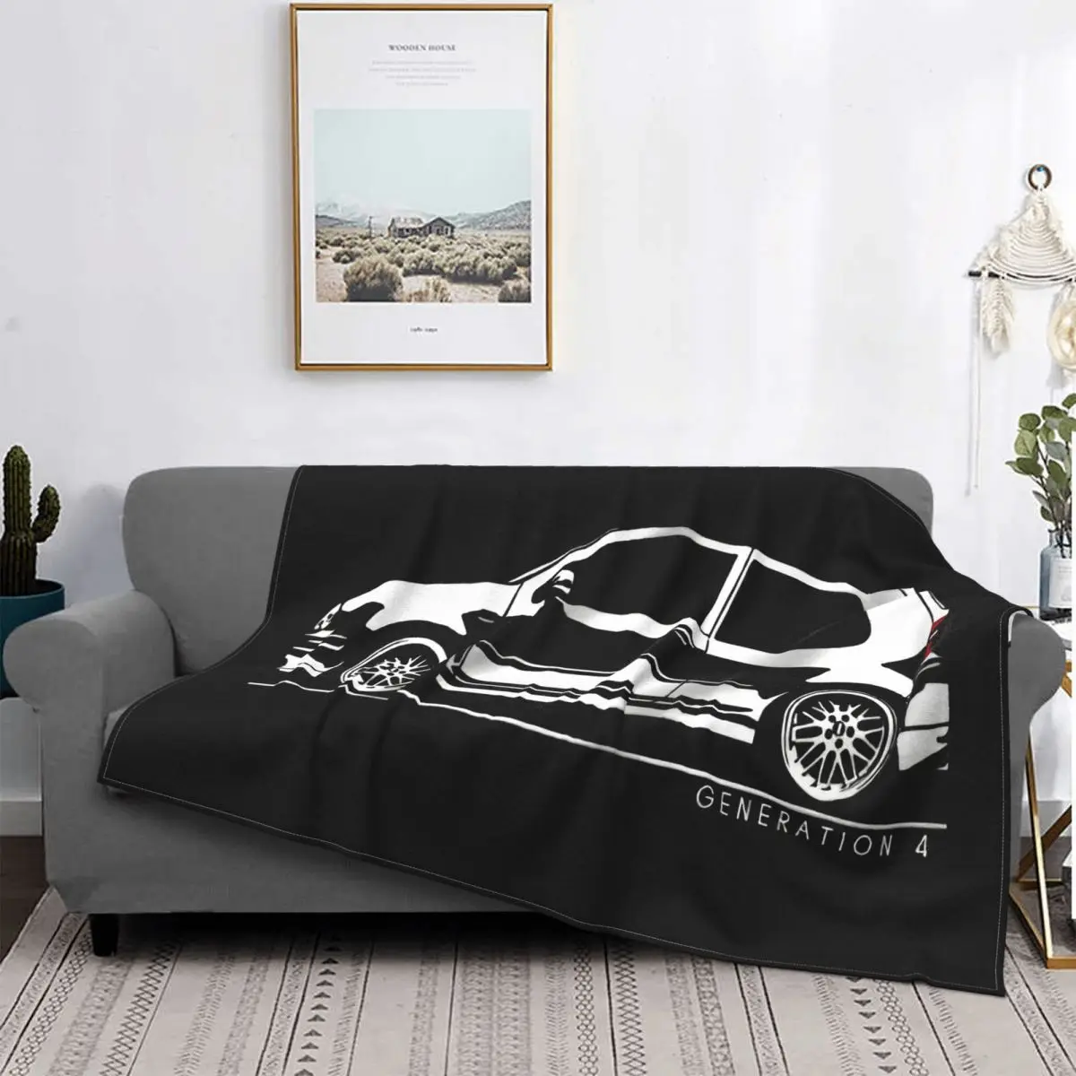 

For Golf Gti Mk4 Fans Vr6 R32 1 8T T Better Men Adult Cute Better New Design Geek Men Casual Flannel Blanket
