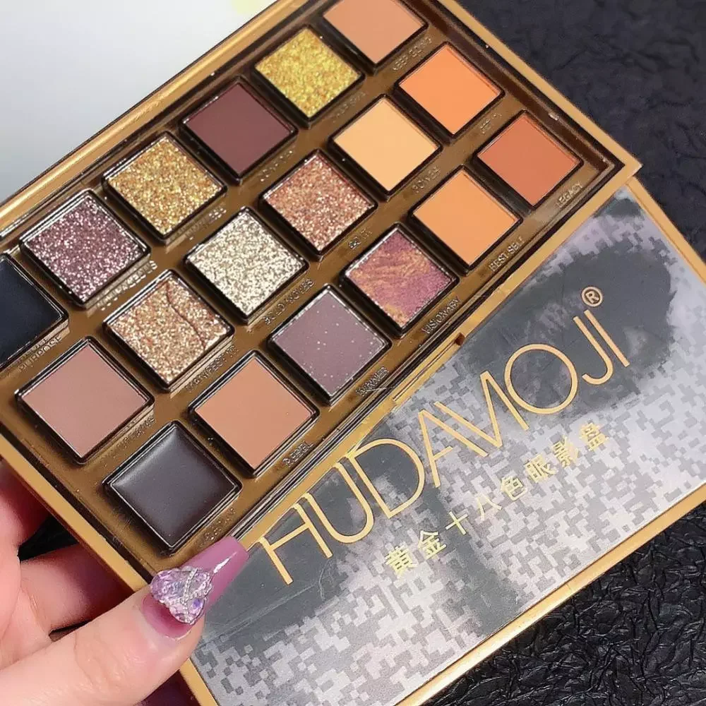 

NEW2023 Matte Glitter Eye Shadow 18 Colors Waterproof Korean Makeup Pearly Shimmer Eyeshadow Palette Women Shiny Pigmentos Eyes