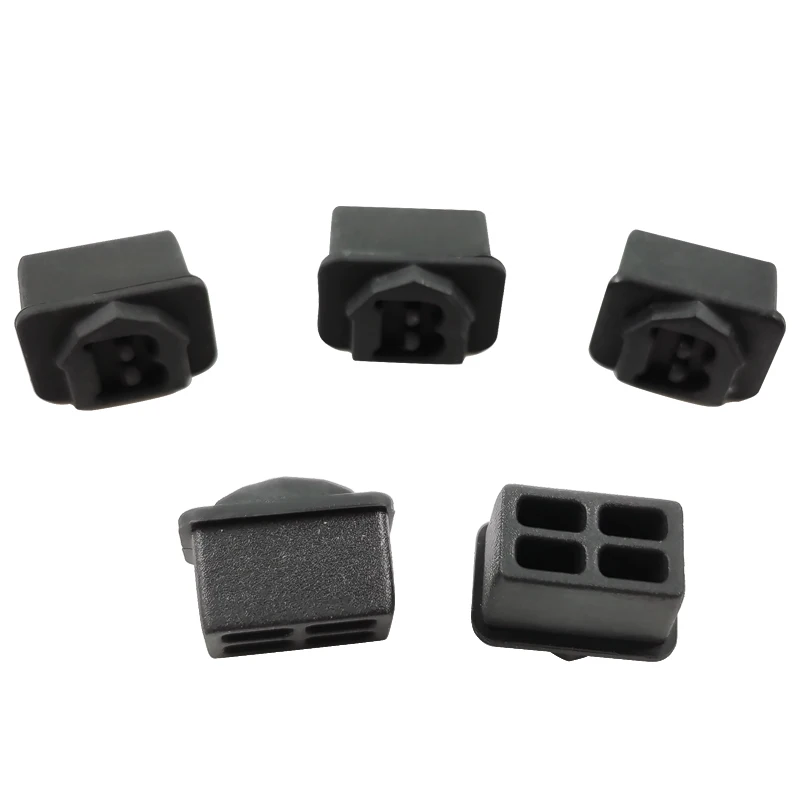 1000pcs/Lot  SFP with B Silicone Black Dust Cover  Optical Switch Optical Module  Dustproof End Plug