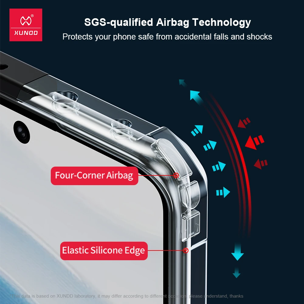 Фото Чехол для телефона Xundd для Oppo Reno 13 Pro Reno 13F 5G, подушка безопасности с защитой от падения, акриловая + прозрачная задняя крышка из ТПУ для Reno 13 Pro №2