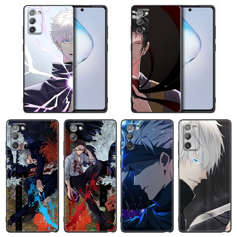

Jujutsu Kaisen Anime Samsung Galaxy A91 A73 A72 A71 A53 A52 A7 M62 M22 M30s M31s M33 M52 F23 F41 F42 5G 4G Black Phone Case Capa