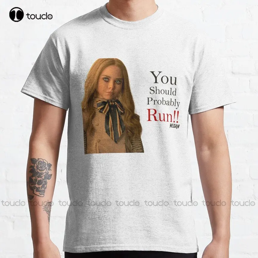 

M3Gan 2023 Classic T-Shirt Woman Shirts Printed Tee Custom Aldult Teen Unisex Digital Printing Tee Shirts Custom Gift Xs-5Xl