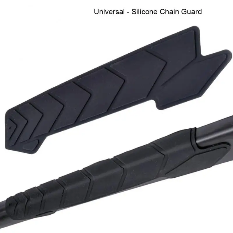 1/2/4PCS Silicone Bike Chain Protector Bicycle Frame Chainstay Pad Scratch-Resistant Road Bike Chain Guard Cover Cycling