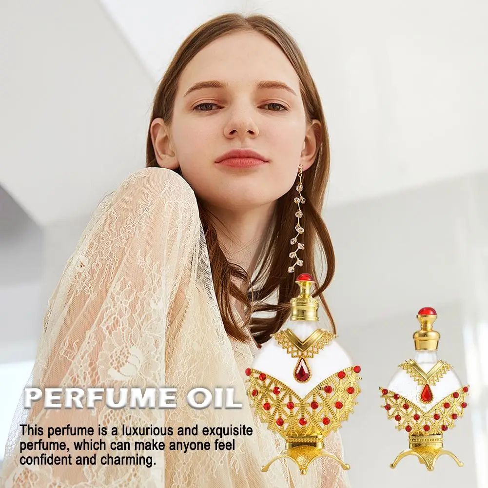 

12/35ml Perfume Oil Luxury Design Gold Arabian Style Concentrated Perfume Oil Perfume For Women Long Lasting Oil Perfume Oil