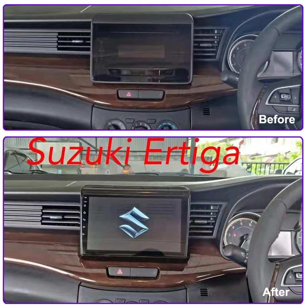 2 Din 9 дюймов автомобильное радио головное устройство для Suzuki ERTIGA 2018 2019