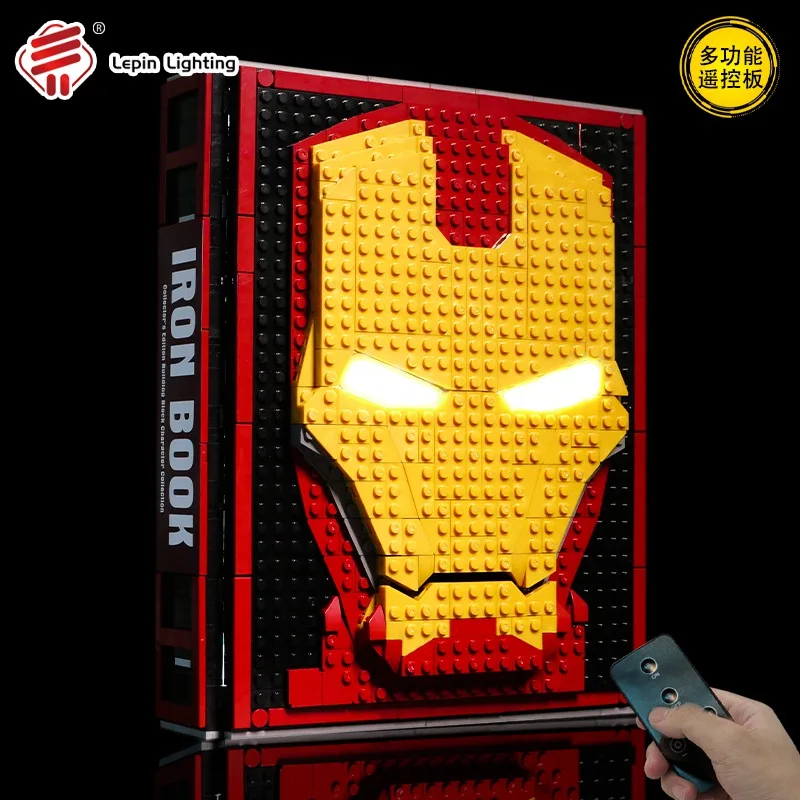 

Only Led Light Up Kit For 1361 Iron Book Man (NOT Include The Model) Bricks DIY Decoration