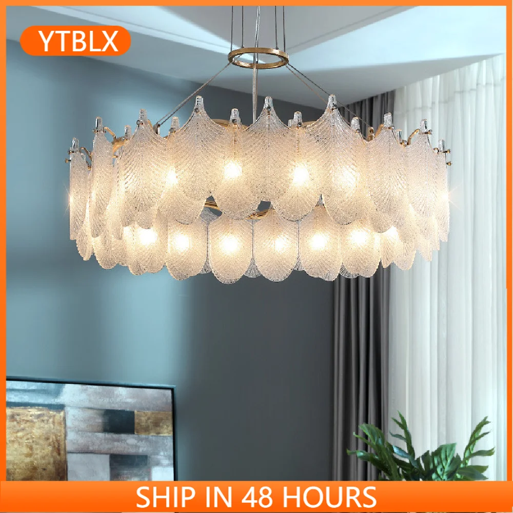 

Modern Luxury Diamond Glass G9 Led Pendant Lights Gold Lustre Metal Led Hanging Lamp Living Room Led Luminarias Lamp Fixtures
