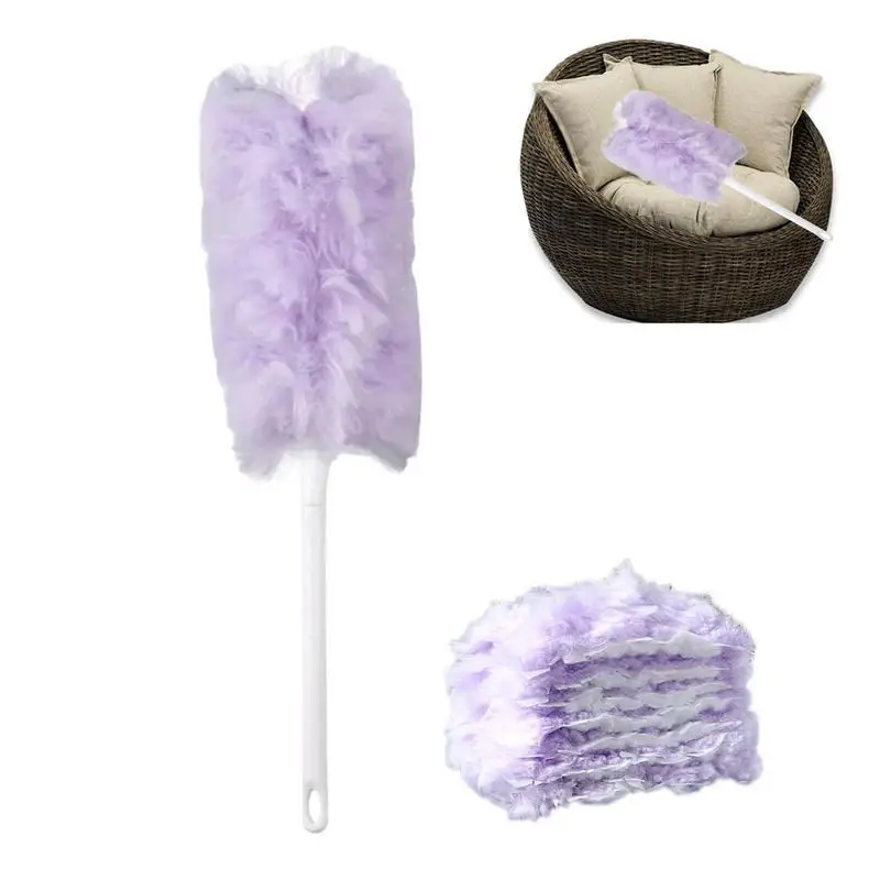 

Пыльник для уборки 360 Пыльник со сменной головкой из микрофибры, 6 шт.