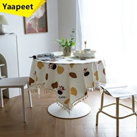 cartoon tablecloth pad oil proof and anti scalding disposable tablecloths coffee table table cloth birthday party decoration