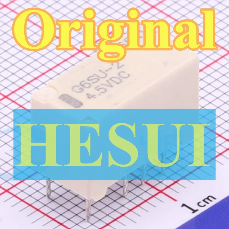 Реле сигнала DPDT однокатушечное самоблокирующаяся катушка G6SU-2 DC4.5 Оригинальное DIP