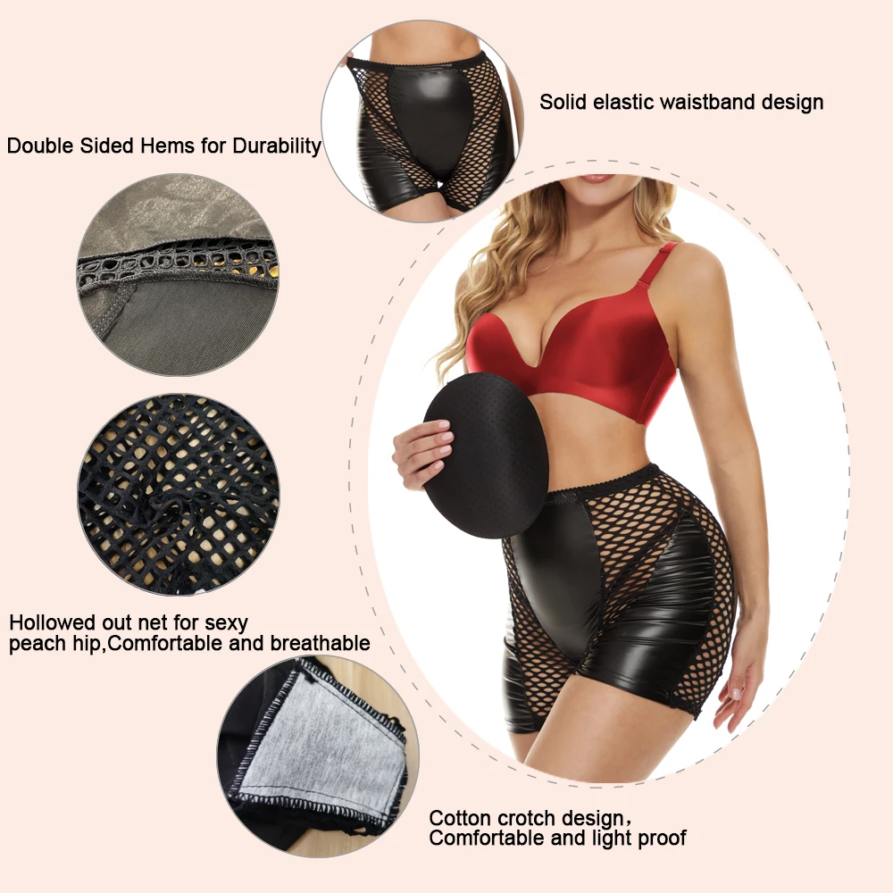 LANFEI Hip Enhancer Shapewear Panties Women Butt Lifter Shaper Panties Low Waist Push Up Shapewear Fake Hip Pad Hip Shapewear