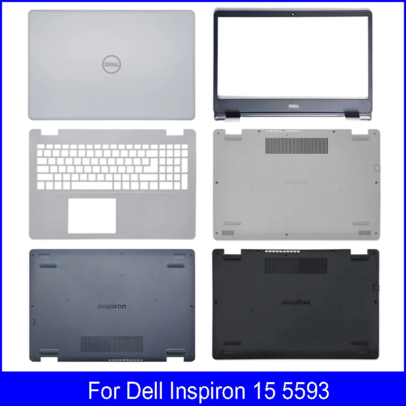 

New A B C D Shell For Dell Inspiron 15 5593 Laptop LCD Back Cover Front Bezel Palmrest Bottom Case 032TJM 07G0RN 0R3D59 0VNP8J