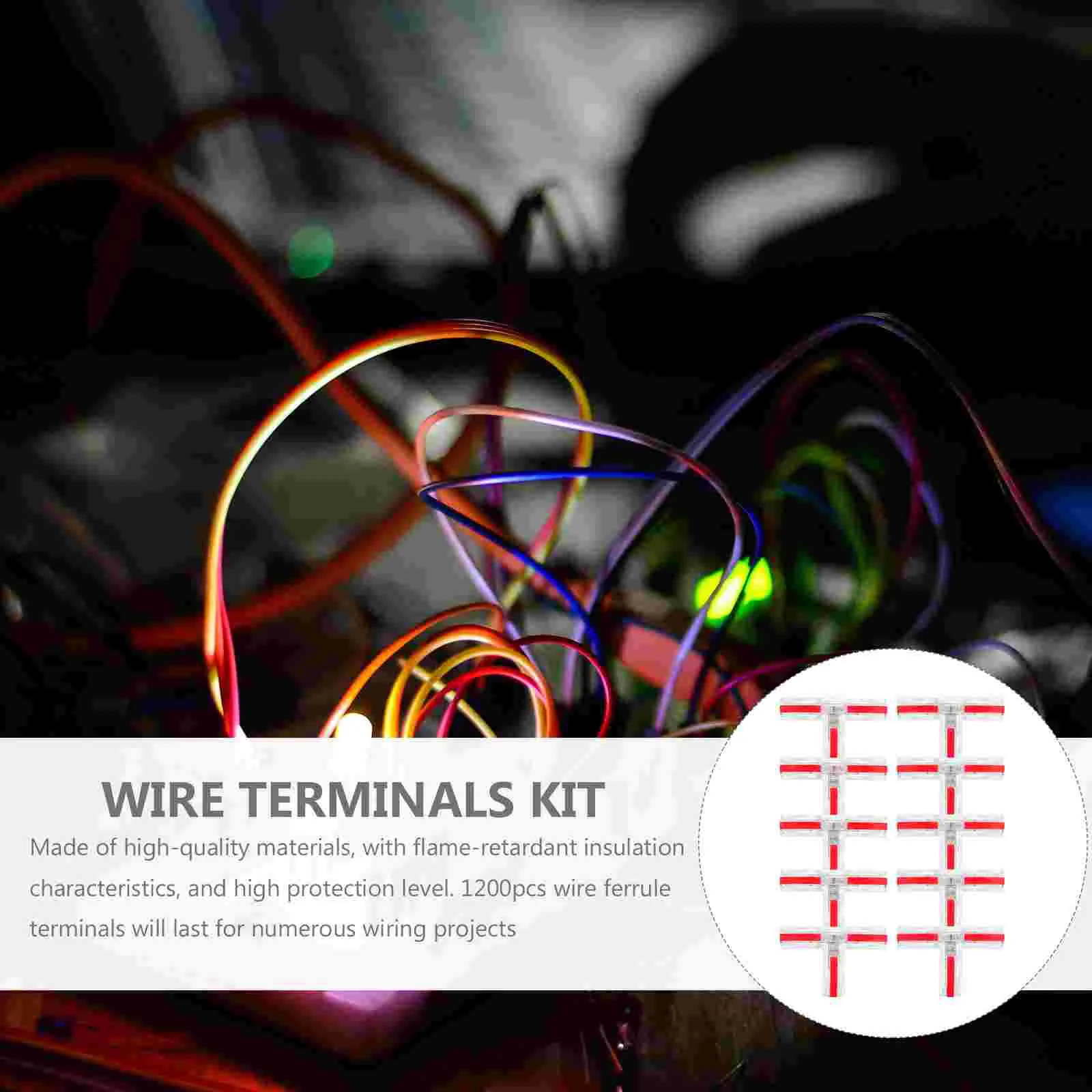 

10pcs Great Insulated Premium Nice Connector Terminals Wire Connectors Cable Connectors