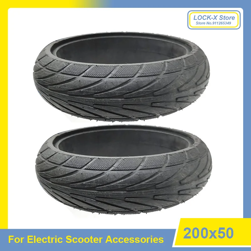 200x50 сплошная шина 8x2 125 непневматическая для скутера Xiaomi Ninebot ES1 ES3 ES4 Колесные