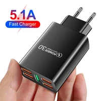 5v2a usb phone charger mobile phone 5 ports usb fast charger eu us plug adapter for samsung xiaomi huawei travel charging