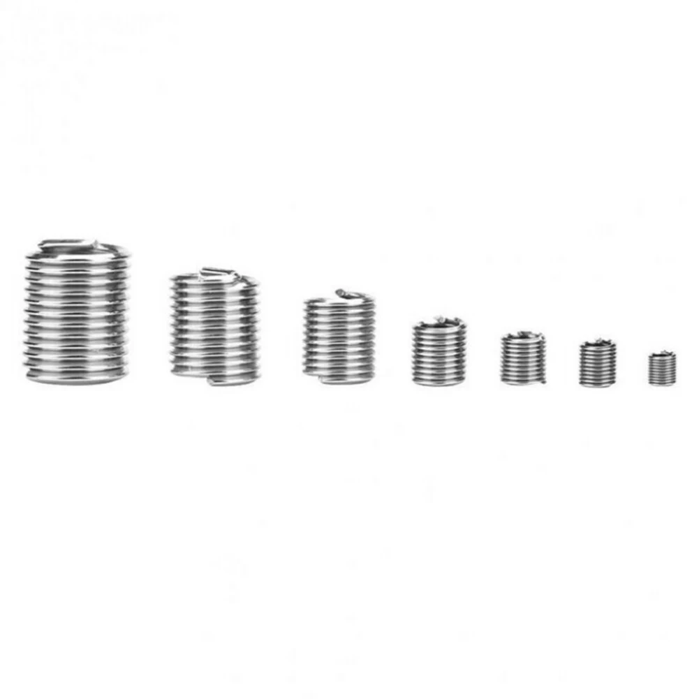 60 шт. M3-M12 304 комплект для ремонта проволочной резьбы винт спиральная проволока