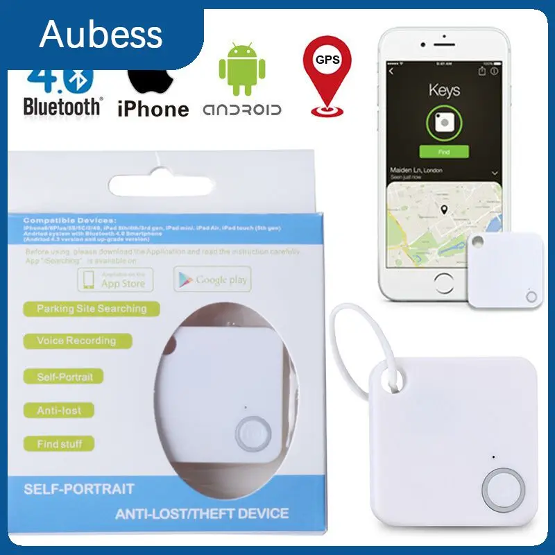 

Mini Tracking Device Key Child Finder Pet Location Bluetooth4.0 Low Power Consumption Smart Tracker Vehicle Anti-lost