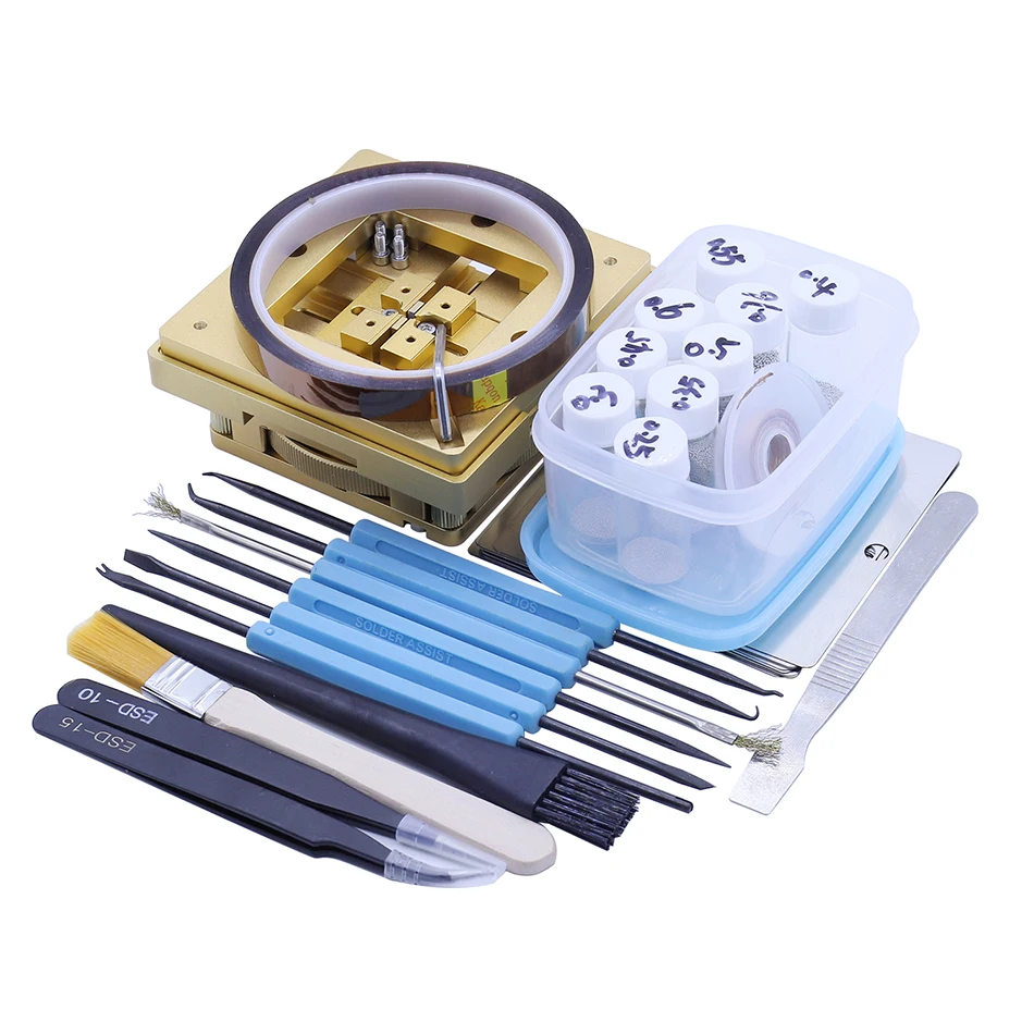 Паяльная станция BGA из алюминиевого сплава набор для реболлинга замок магнетизма