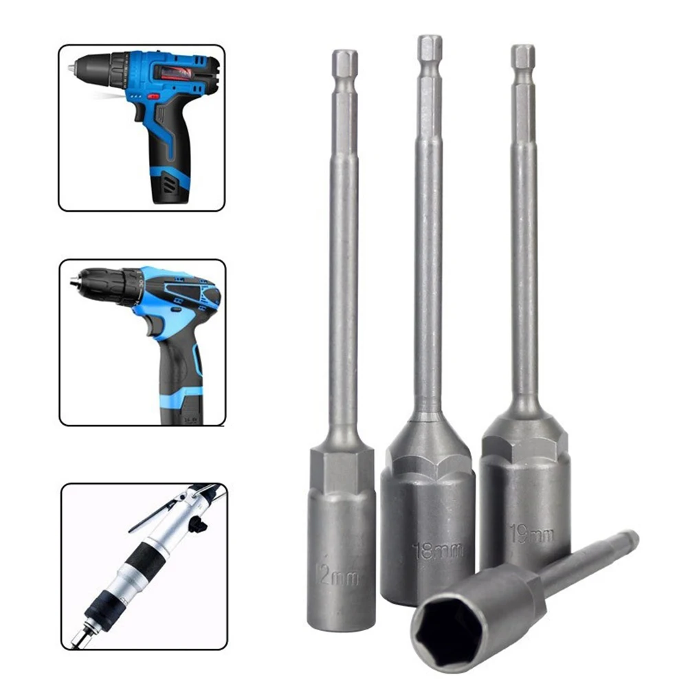 

1PCS Socket Ratchet Wrench Extension Bar 5.5mm 6mm 7mm 8mm 9mm Long Bar Steering Sleeve Connecting Rod Tool Accessories