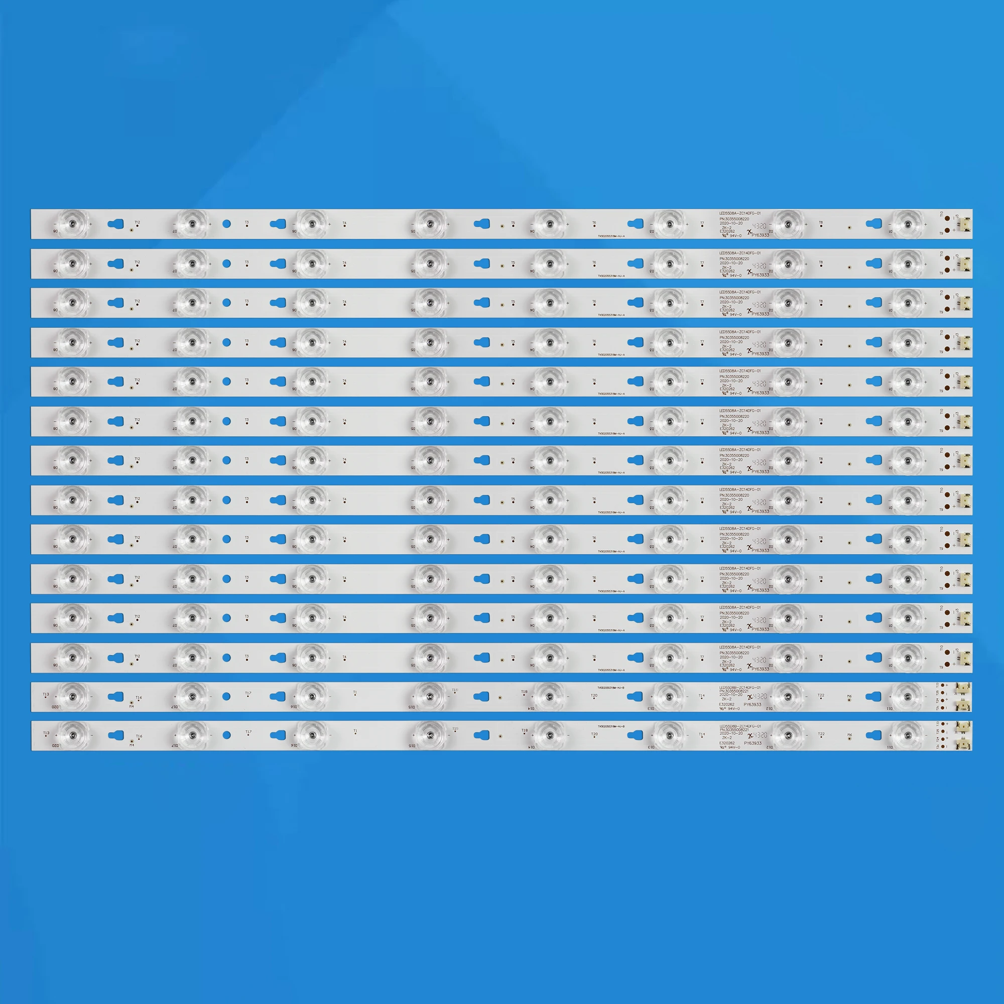 Светодиодный Подсветка полоса 8 лампа для Haier 55 