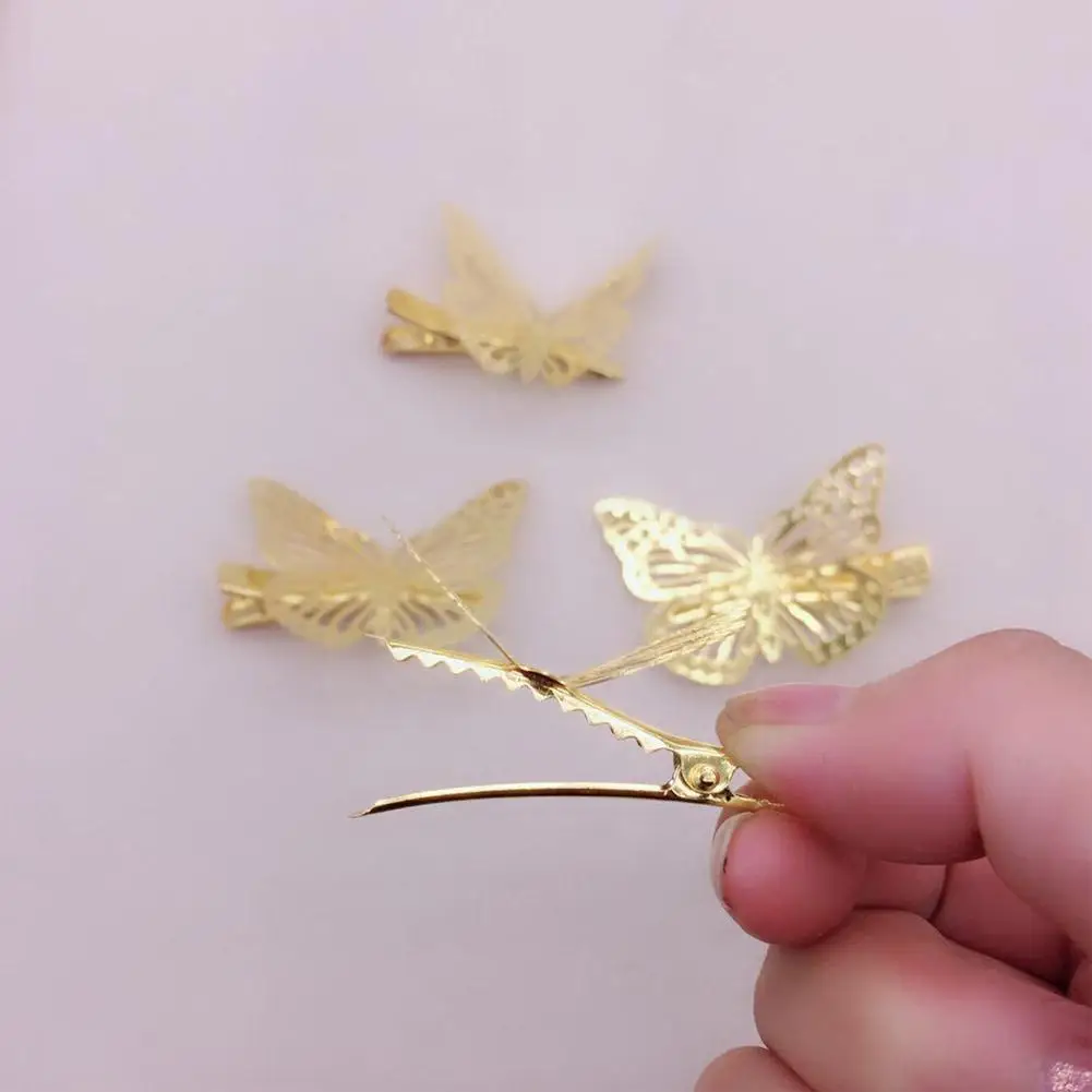 

1pc Hollow Hairs Clips Women Hair Accessories Girls Hair Headpiece Hairpins Jewelry Decor Hairgrips Wedding Side W0o5