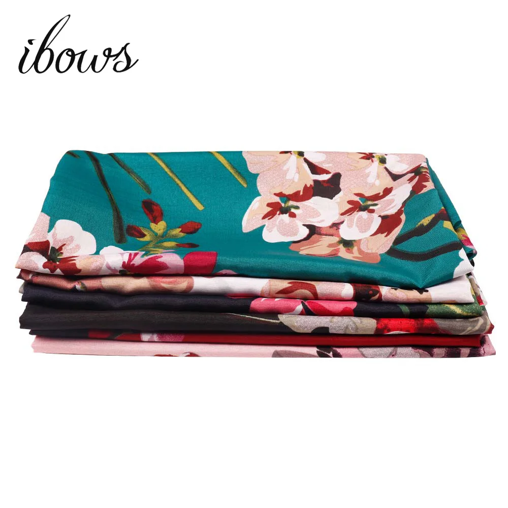 

Xugar 45*145cm DIY Assorted Pattern Floral Printed Patchwork Cotton Fabric Cloth Crafts Bundle Sewing Quilting Fabrics For Cloth