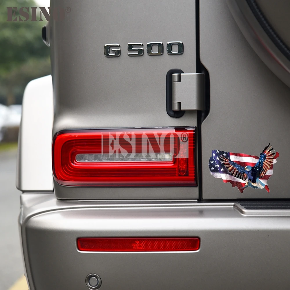 Автомобильный Стайлинг креативный Флаг США американский флаг летающая карта