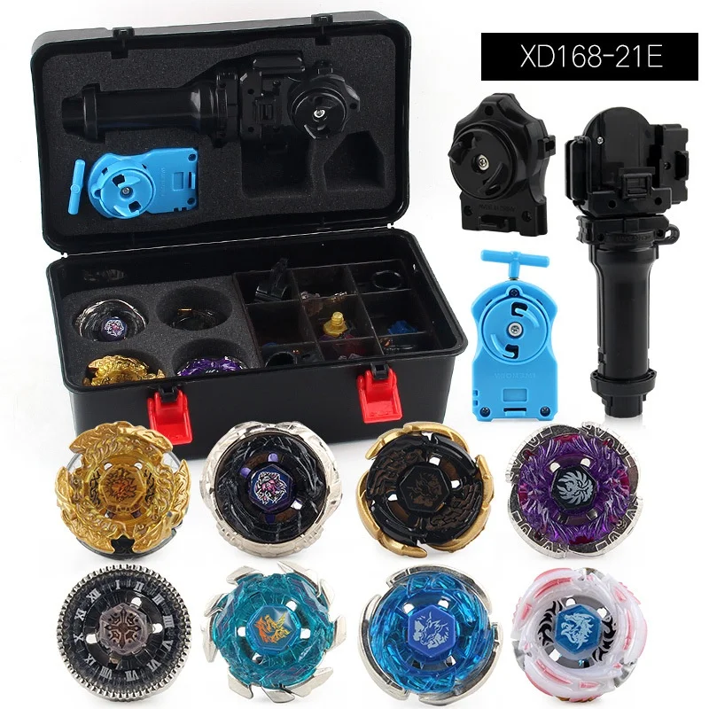 Beyblade Children's XD168-21E Constellation Gyro Tool Kit 8 Gyro Protagonist Storage Box Combination Toy
