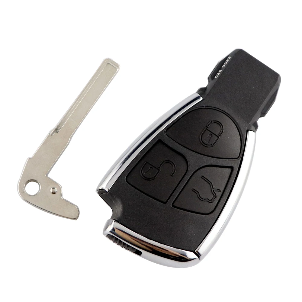 Корпус дистанционного ключа автомобиля для Mercedes Benz B CLS C E S CLA ML Vito 639 CLK CL+ W203 W204 W205 W210 W211 W212 W221 Крышка ключа без логотипа