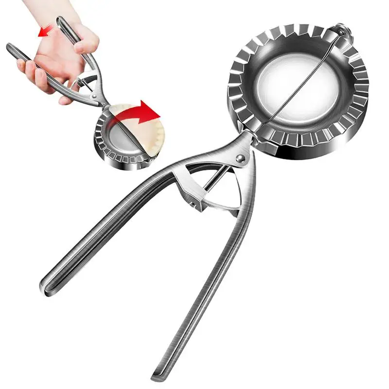 

Stainless Steel Dumpling Maker Reusable Kitchen Cooking Baking Tools Ravioli Maker Dumpling Press Mold Kitchen accessories