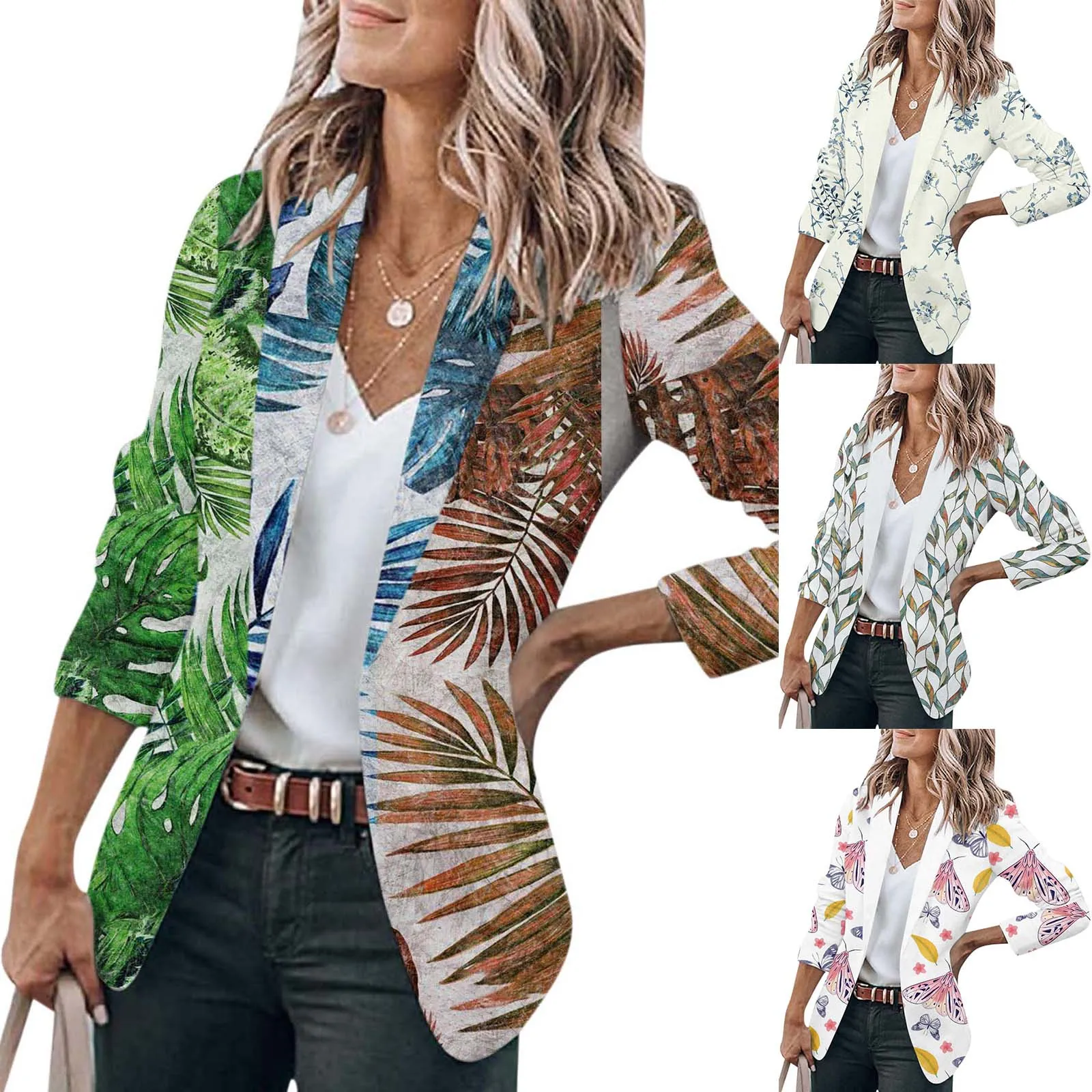 

Женский Повседневный блейзер с длинным рукавом, Офисная куртка с отложным воротником, розовые пальто для женщин