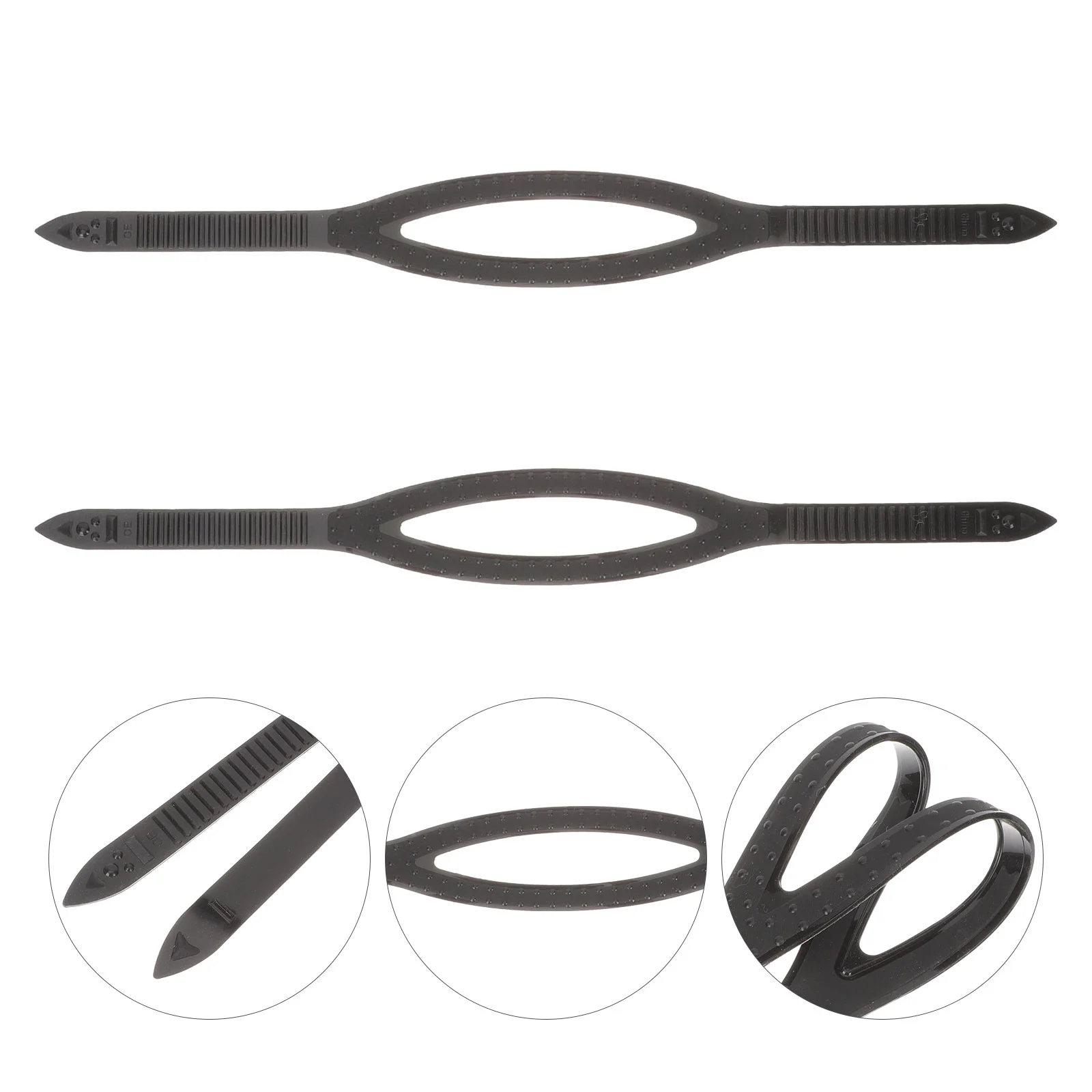 

Goggle Goggles Strap Straps Swimming Elastic Replacement Bungee Silicone Band Adjustable Cord Eyeglass Glasses Swim Sports
