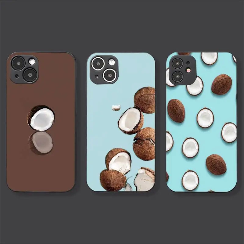 

Coconut Phone Case For Iphone 7 8 Plus X Xr Xs 11 12 13 Se2020 Mini Mobile Iphones 14 Pro Max Case