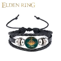 elden ring figure fashion men women jewelry bracelet gifts game wristband anime accessories dark souls series toys for boys