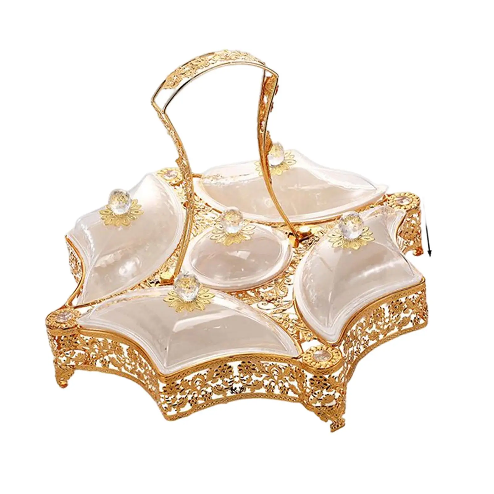 

Фруктовая тарелка с крышкой, десертная тарелка для сладостей, орехов