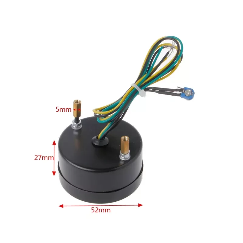 

2" 52mm Universal Car Motorcycle Fuel Level Meter Gauge 8 LED Light Display 12V-/ - Jones