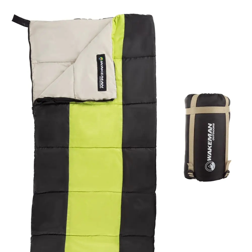 

45F Rectangular Sleeping Bag Outdoor Envelope Sleeping Camping Travel Hiking Multifunction Ultra-light Bag