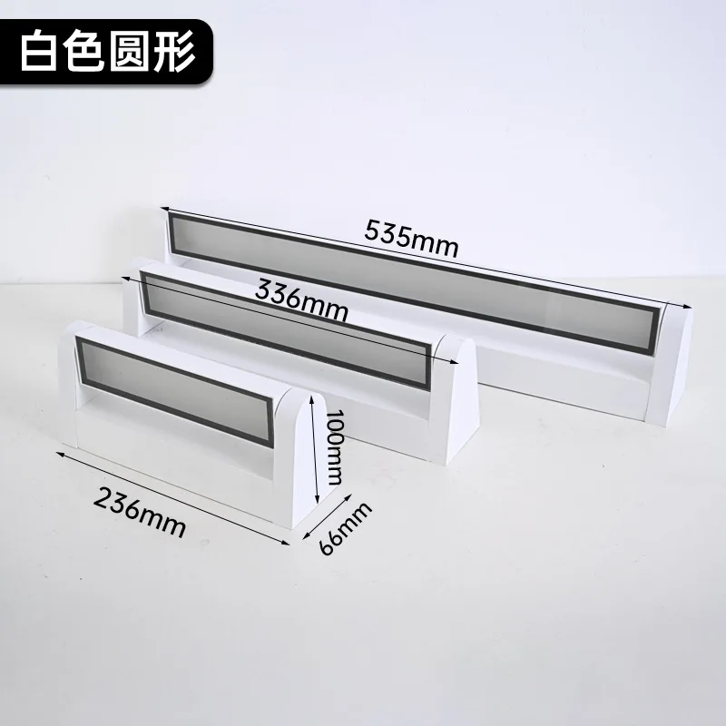 

Настенный светильник khelse линейный алюминиевый черный/белый