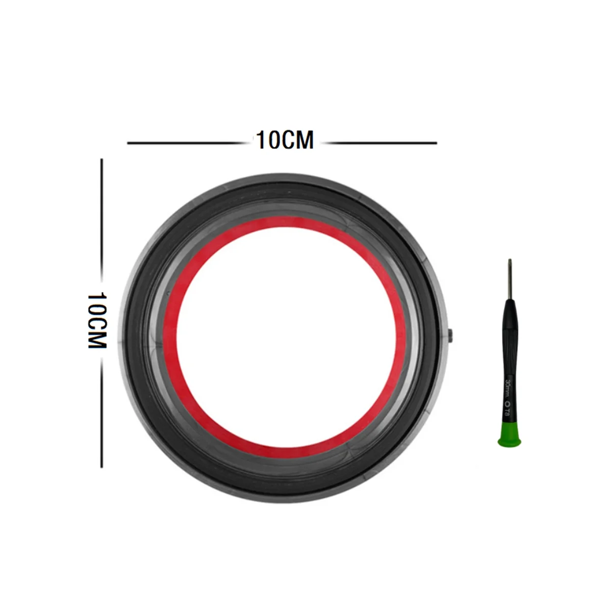 Тонкий пылесборник для Dyson V12 V10 сверху фиксированное уплотнительное кольцо