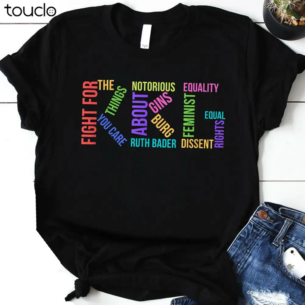 

Новинка, известная Rbg, Рут Бадер, гинсбург, политическая Феминистская футболка, унисекс, S-5Xl, пользовательский подарок, Xs-5Xl рубашки