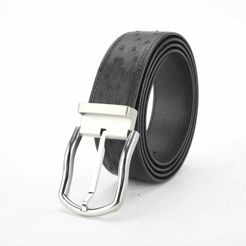 Genuine Leather Men Versatile Leisure Belt Exquisite Luxury Buckle Trouser Belt Women's High Quality Trend Fashion Cozy Girth