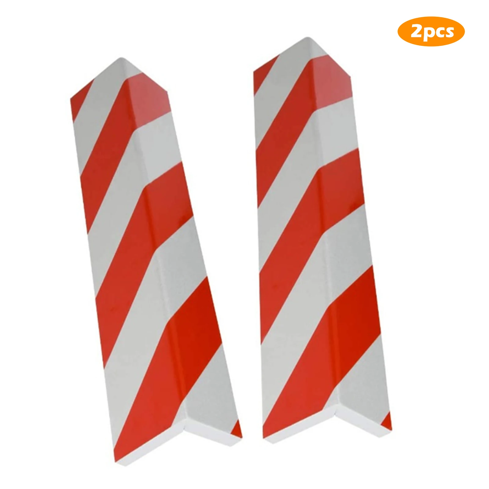 

2 Pcs Car Door Bumper Protection Exterior Anti Scratch Adhesive Foam Warning Sign Parking Garage Protector