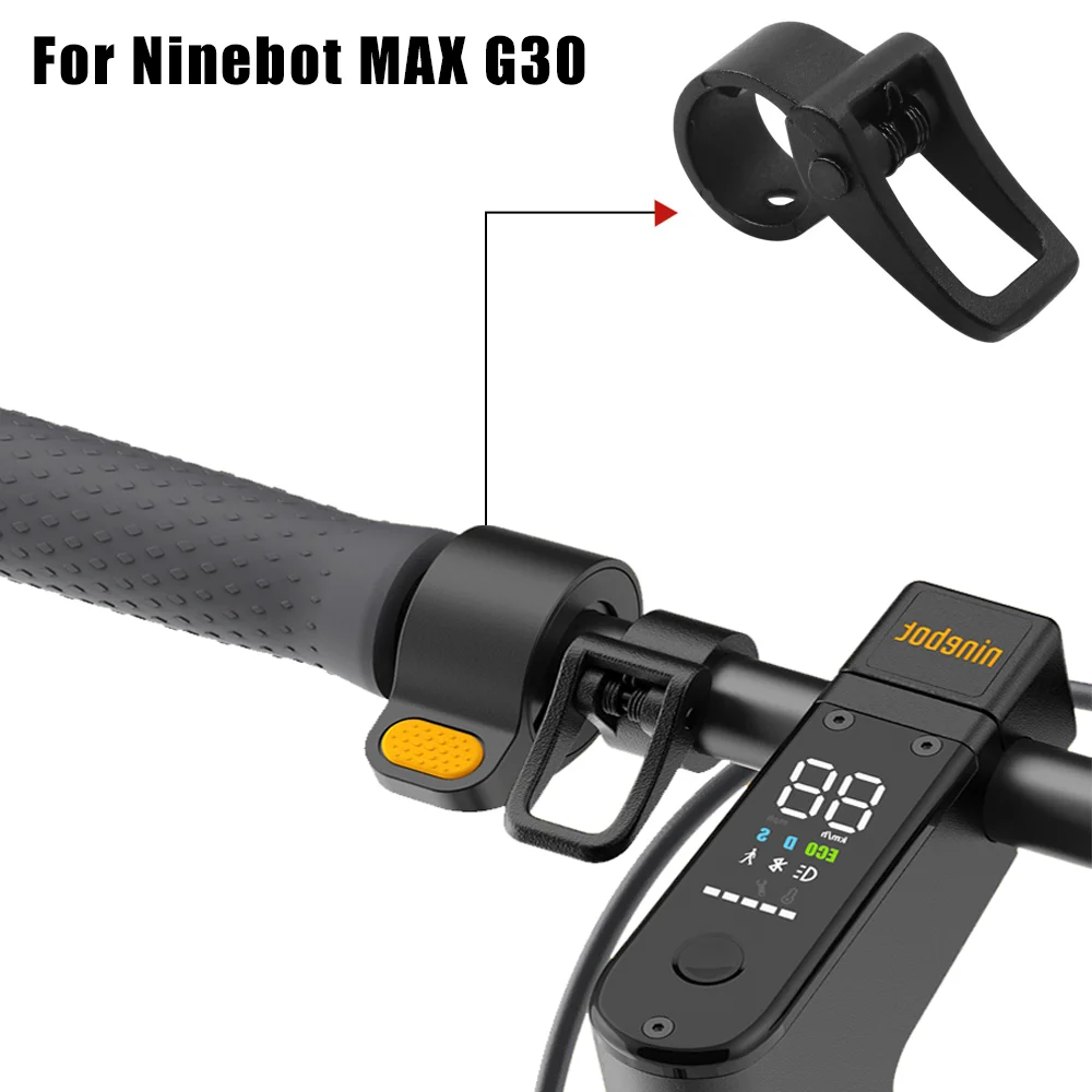 Upgrade Hanging Black Ring Assembly For Ninebot MAX G30 Smart Scooter  Hanger Hook Part Eletric Skateboard  Replacement Accessor