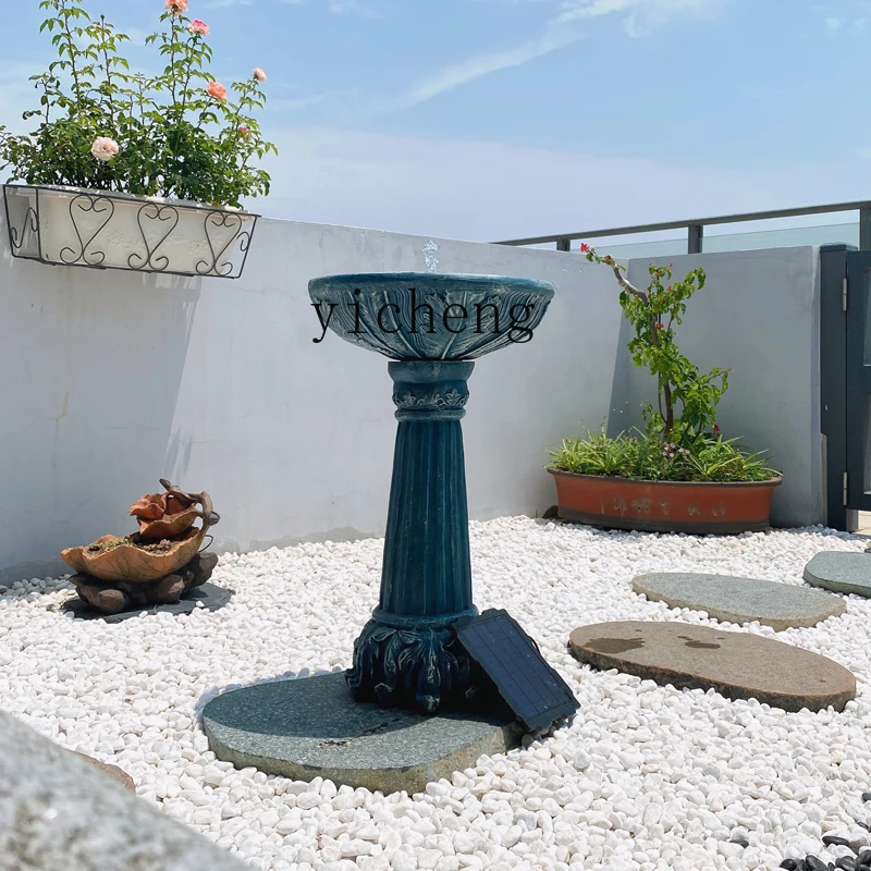 Солнечный фонтан ZK для сада