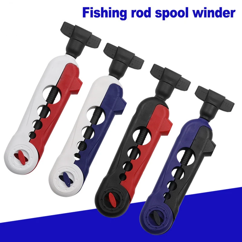 

1Pcs New Portable Fishing Line Winder Reel Spooler Machine Multifunctional Detachable Outdoor Mini Fishing Reel Line Winder Tool