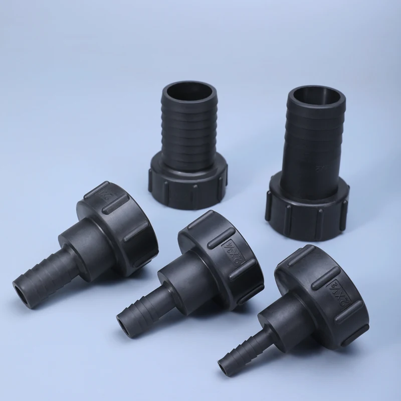 

S60x6 Coarse Thread To 1/2'' 3/4'' 1'' Hose IBC Tank Fittings Plastic Garden Drain Connector Water Tank Adapter 1PCS