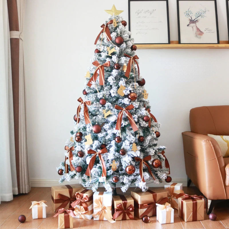 

Роскошная искусственная Искусственная елка с шифрованием, новый год 1,2 м 1,5 м 1,8 м, Рождественская елка для детей, подарок, уличное украшение для дома